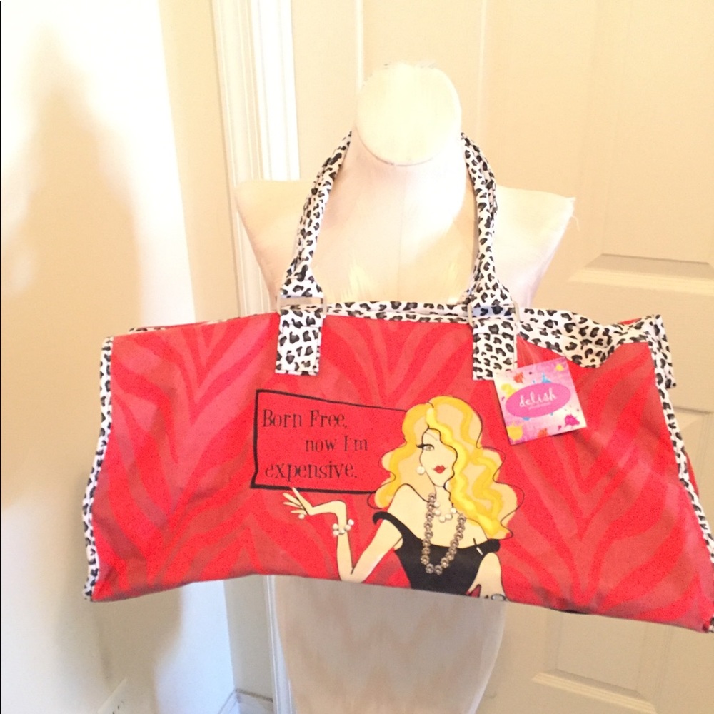 Delish Overnight Bad NWT Born Free x/large